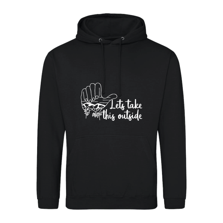 Adventure Queens Let's Take This Outside unisex hoodie