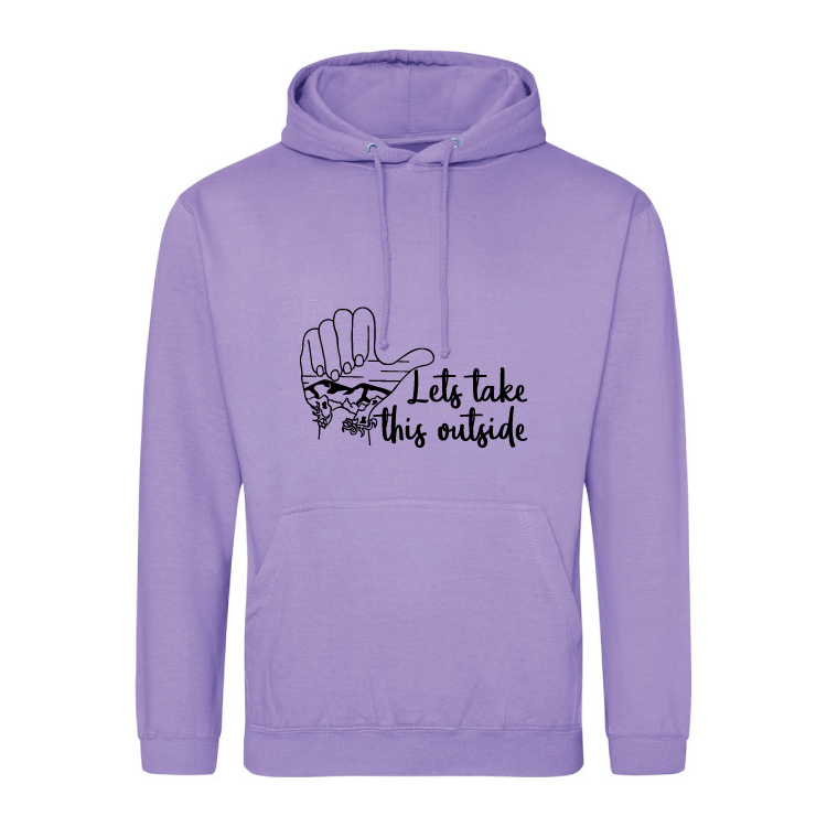 Adventure Queens Let's Take This Outside unisex hoodie