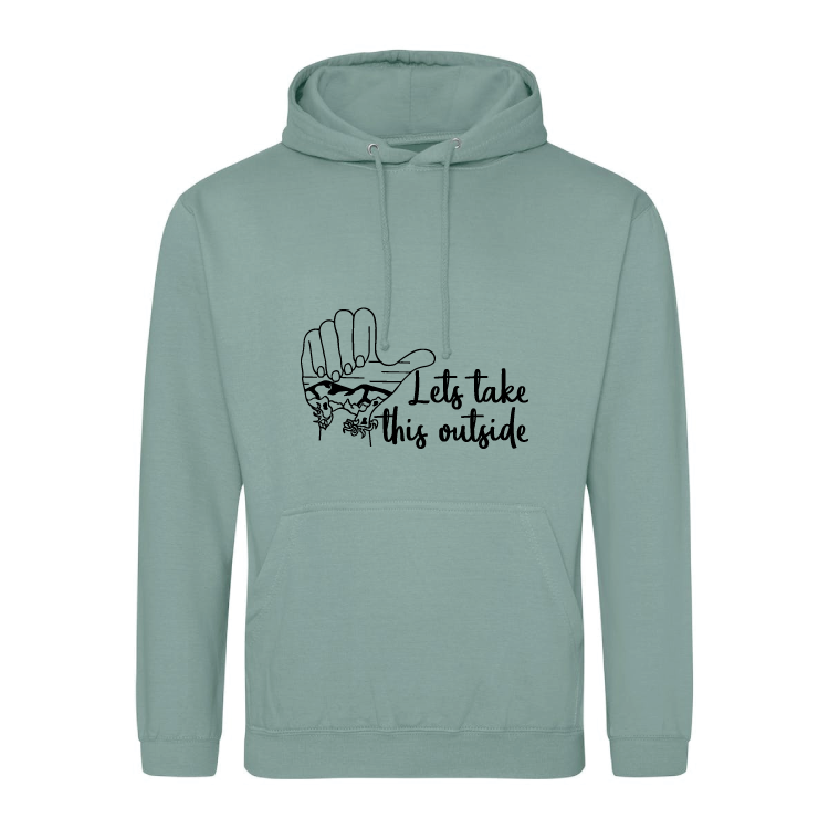 Adventure Queens Let's Take This Outside unisex hoodie