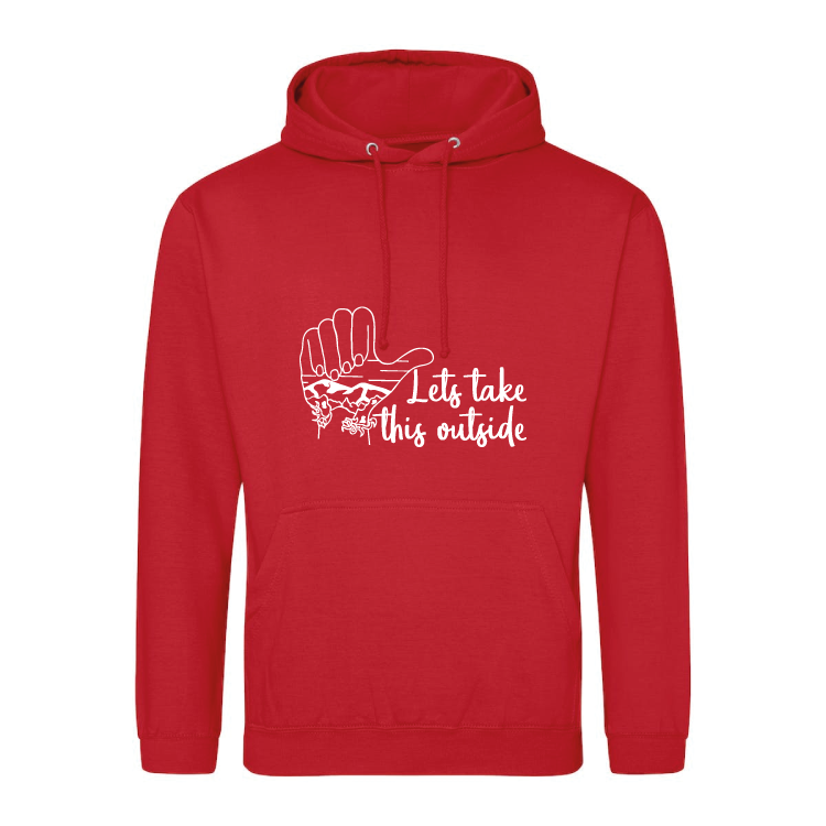 Adventure Queens Let's Take This Outside unisex hoodie