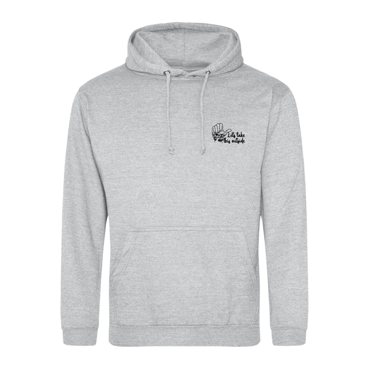 Adventure Queens Let's Take This Outside unisex hoodie with pocket size design