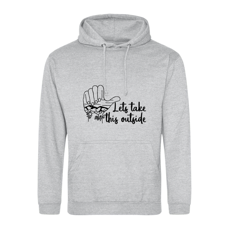 Adventure Queens Let's Take This Outside unisex hoodie