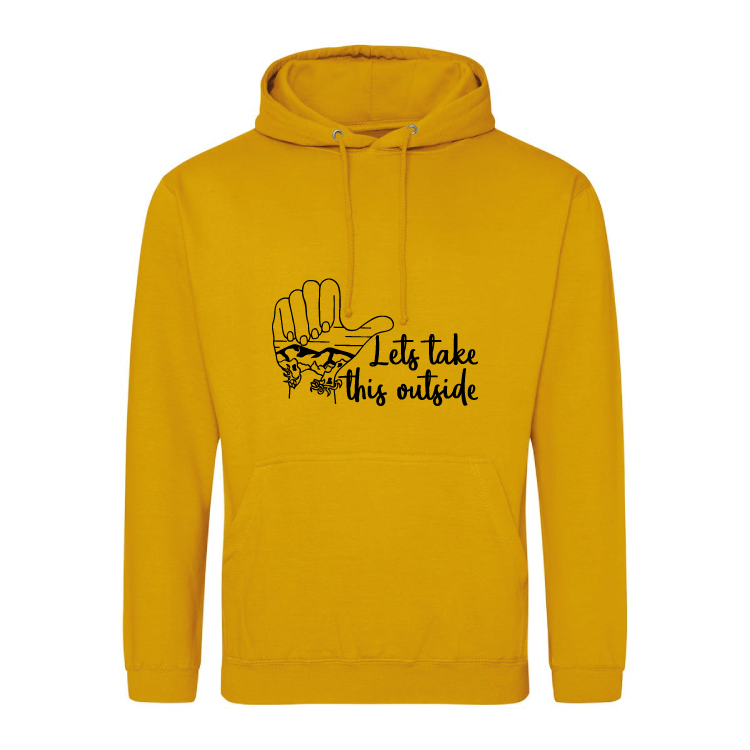 Adventure Queens Let's Take This Outside unisex hoodie