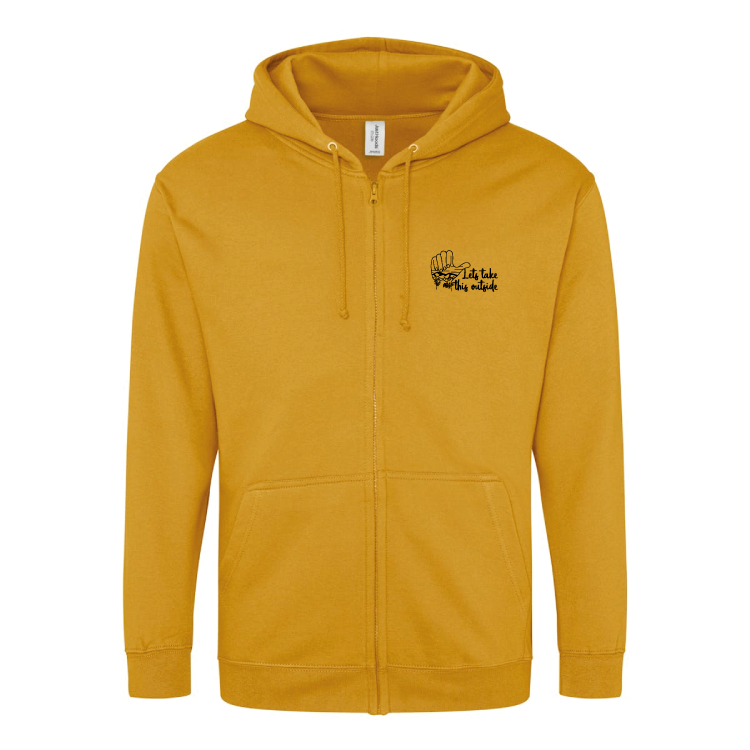 Adventure Queens Let's Take This Outside unisex zoodie with pocket size design