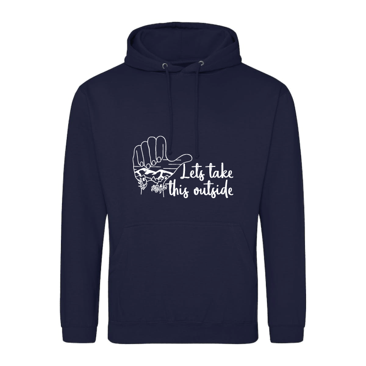 Adventure Queens Let's Take This Outside unisex hoodie