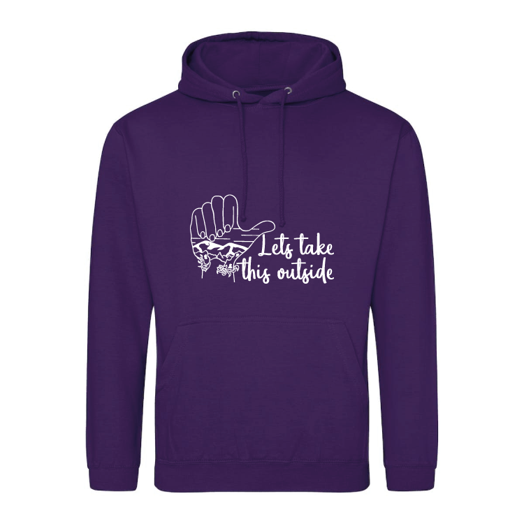 Adventure Queens Let's Take This Outside unisex hoodie