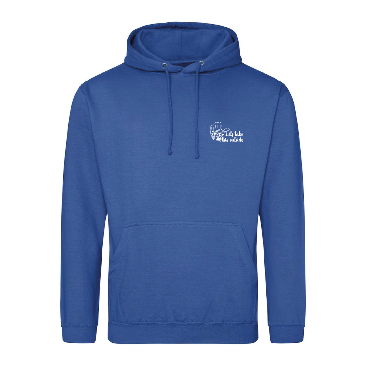 Adventure Queens Let's Take This Outside unisex hoodie with pocket size design