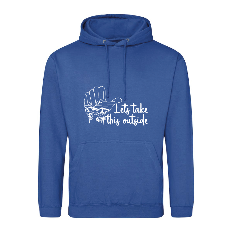 Adventure Queens Let's Take This Outside unisex hoodie