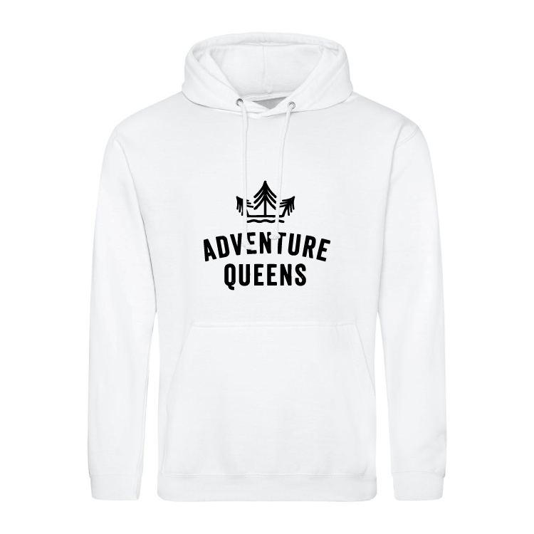 Adventure Queens logo unisex hoodie