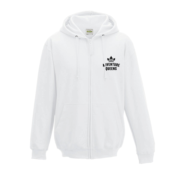 Adventure Queens logo unisex zoodie with pocket size design