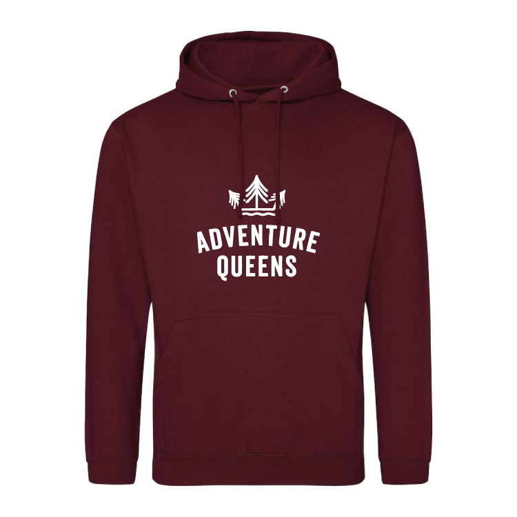 Adventure Queens logo unisex hoodie