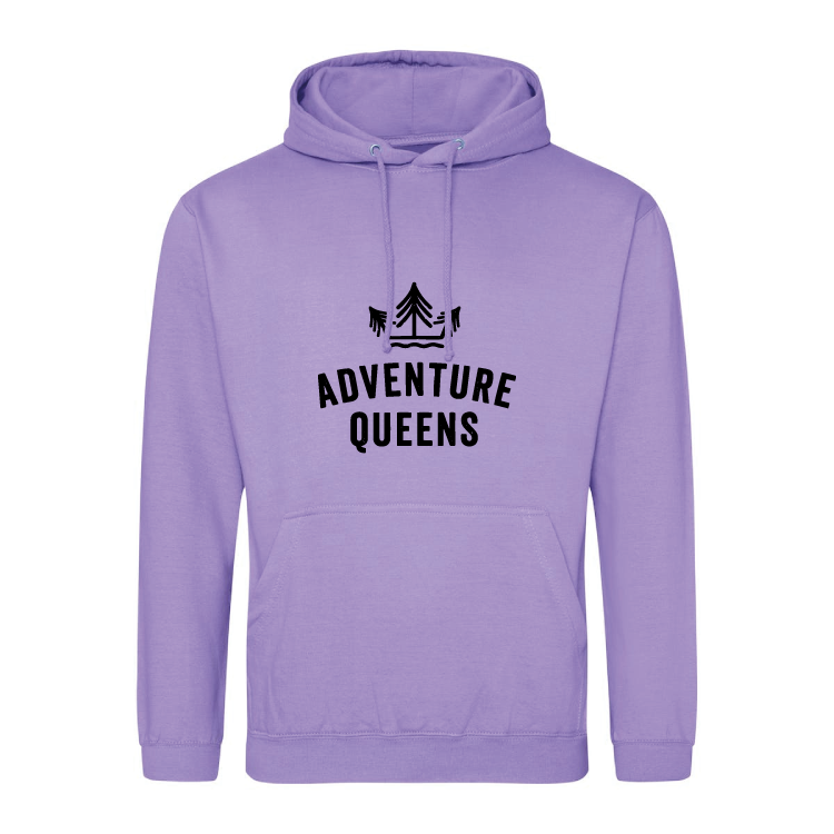 Adventure Queens logo unisex hoodie