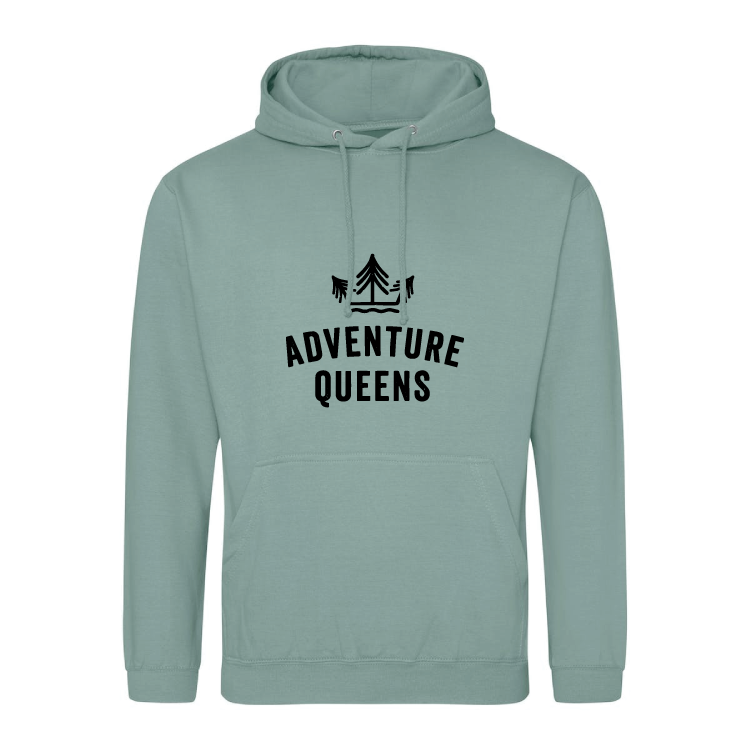 Adventure Queens logo unisex hoodie