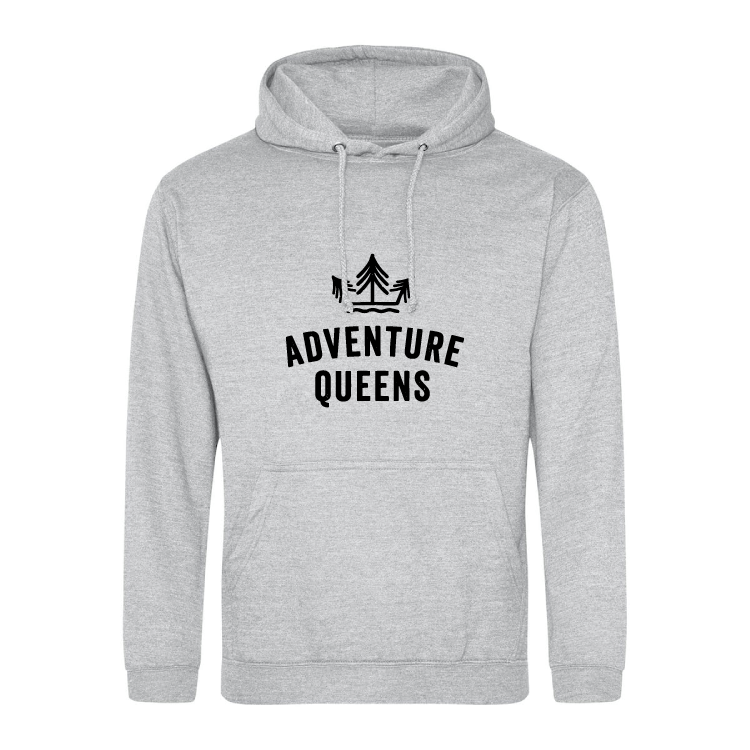 Adventure Queens logo unisex hoodie