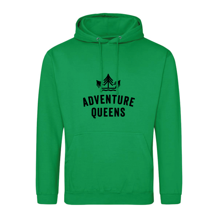 Adventure Queens logo unisex hoodie