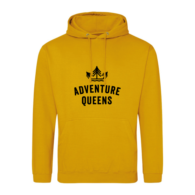 Adventure Queens logo unisex hoodie
