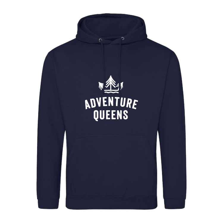 Adventure Queens logo unisex hoodie