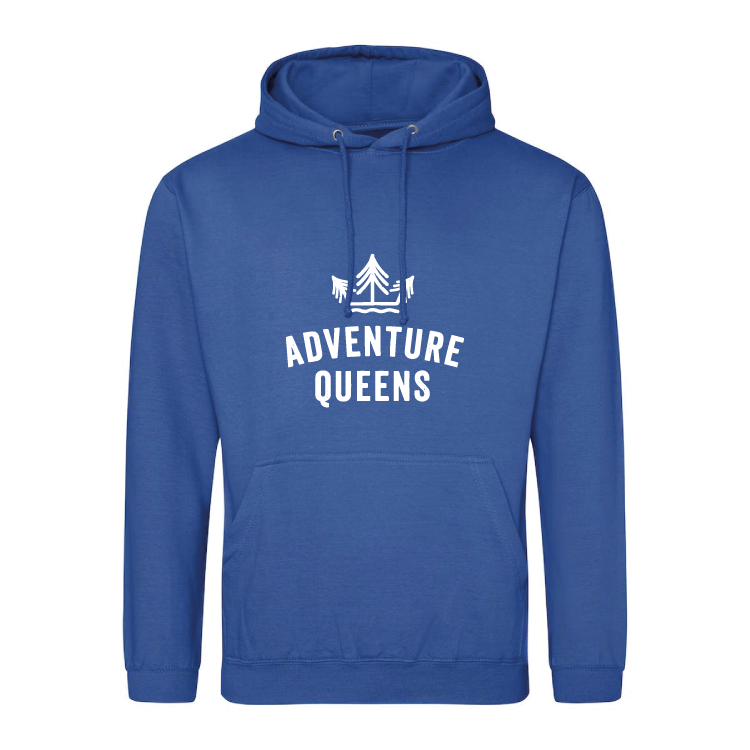 Adventure Queens logo unisex hoodie