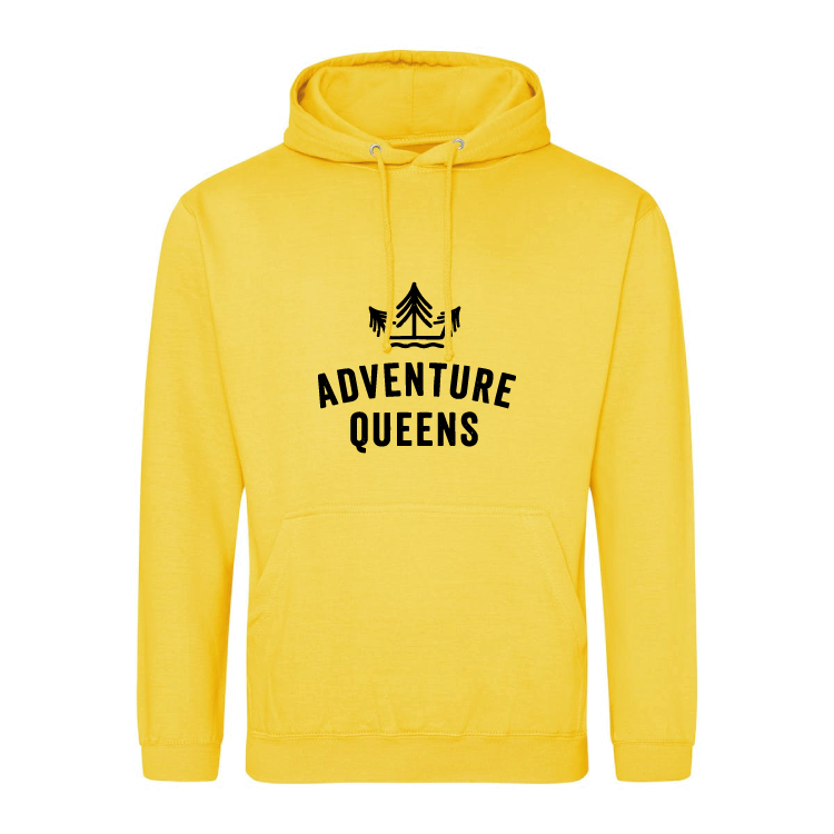 Adventure Queens logo unisex hoodie