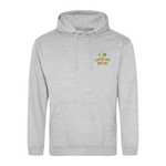 Adventure Queens Rainbow logo unisex hoodie with pocket size design