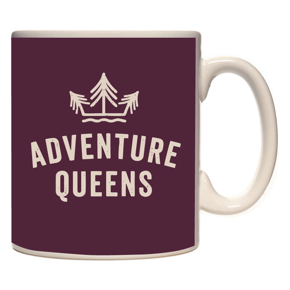 Adventure Queens Logo Mug