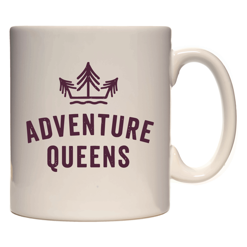 Adventure Queens Logo Mug