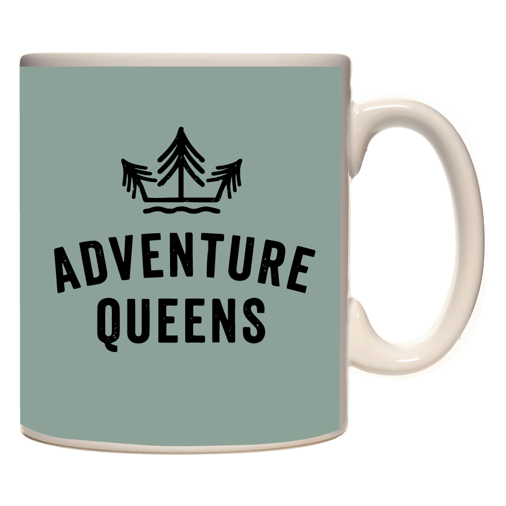 Adventure Queens Logo Mug