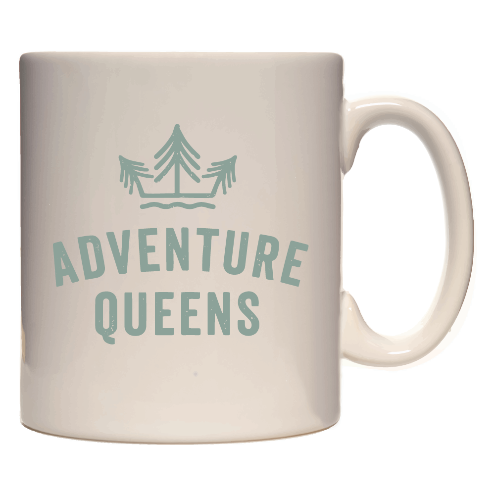 Adventure Queens Logo Mug
