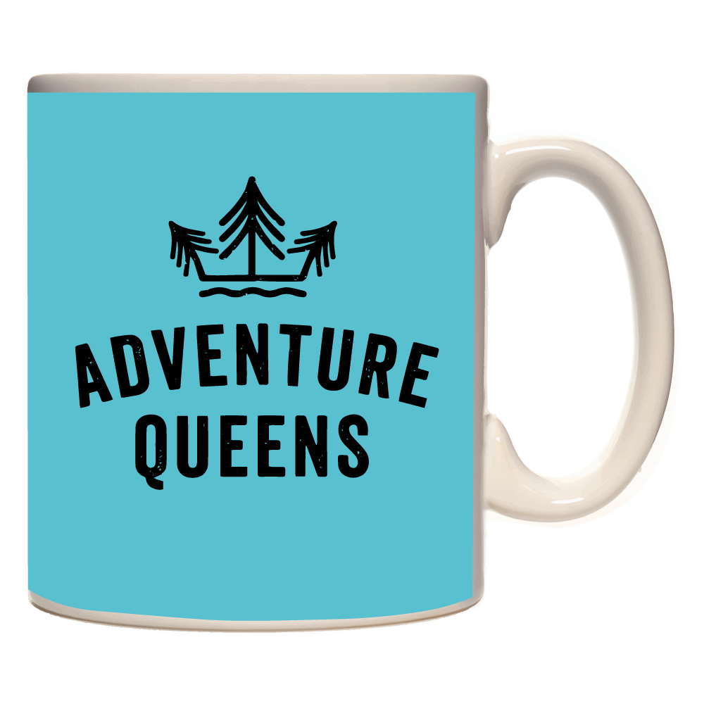 Adventure Queens Logo Mug