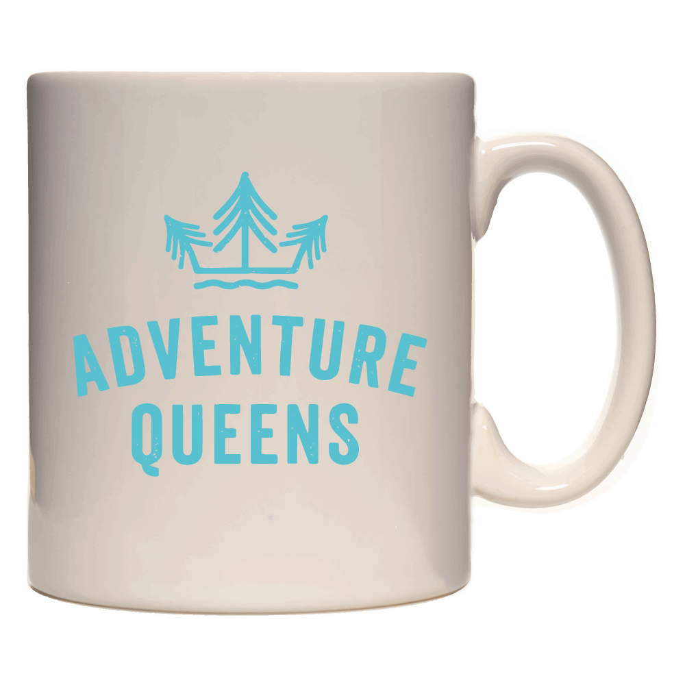 Adventure Queens Logo Mug