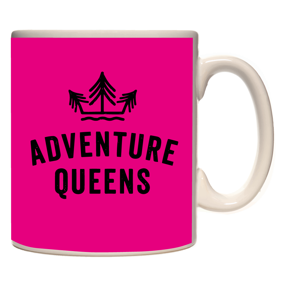 Adventure Queens Logo Mug
