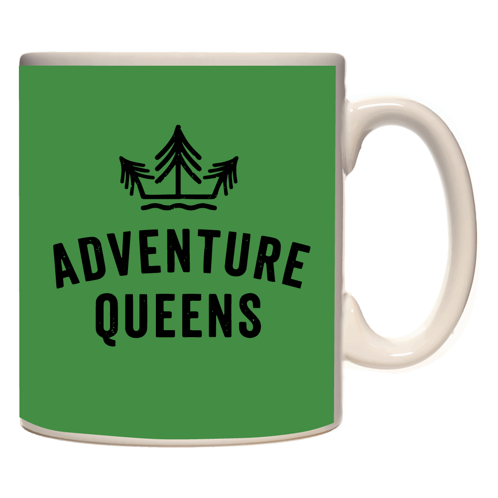 Adventure Queens Logo Mug