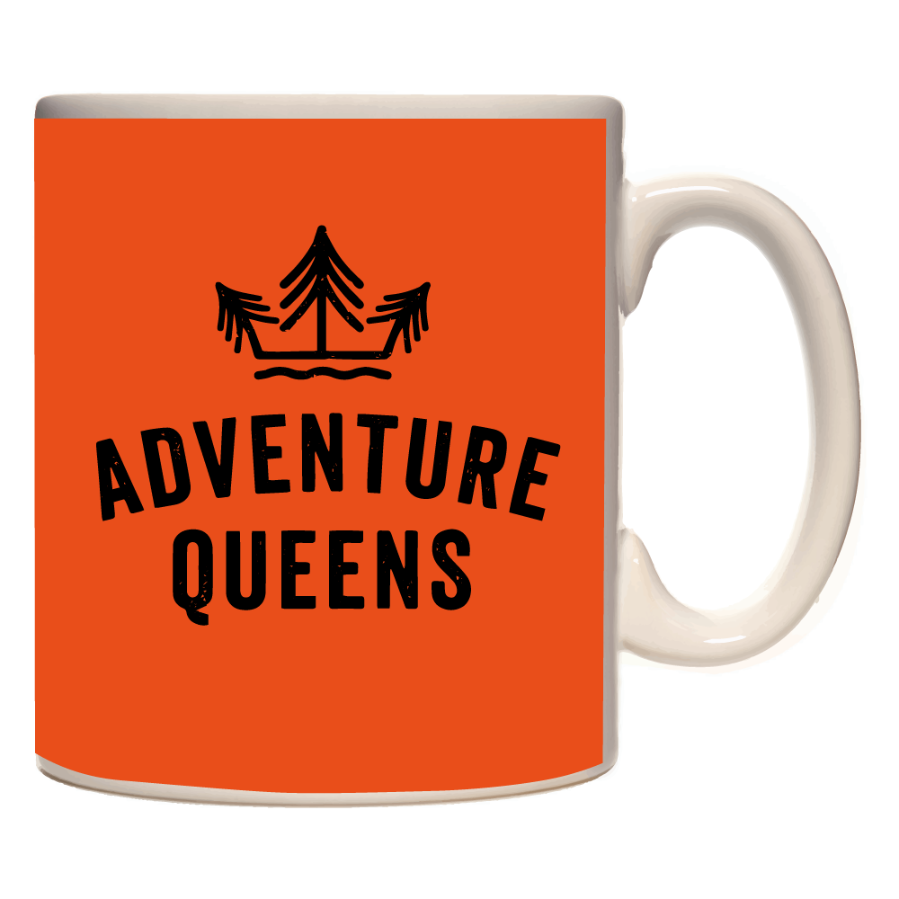 Adventure Queens Logo Mug