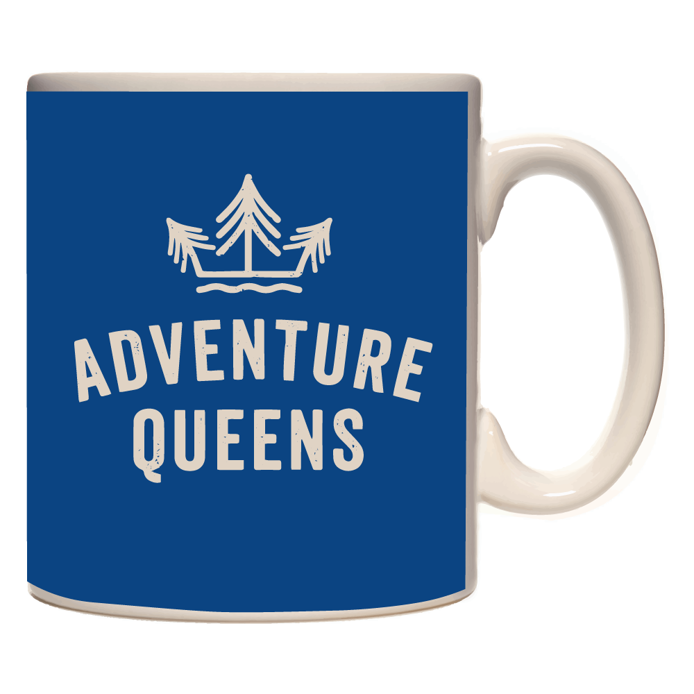 Adventure Queens Logo Mug