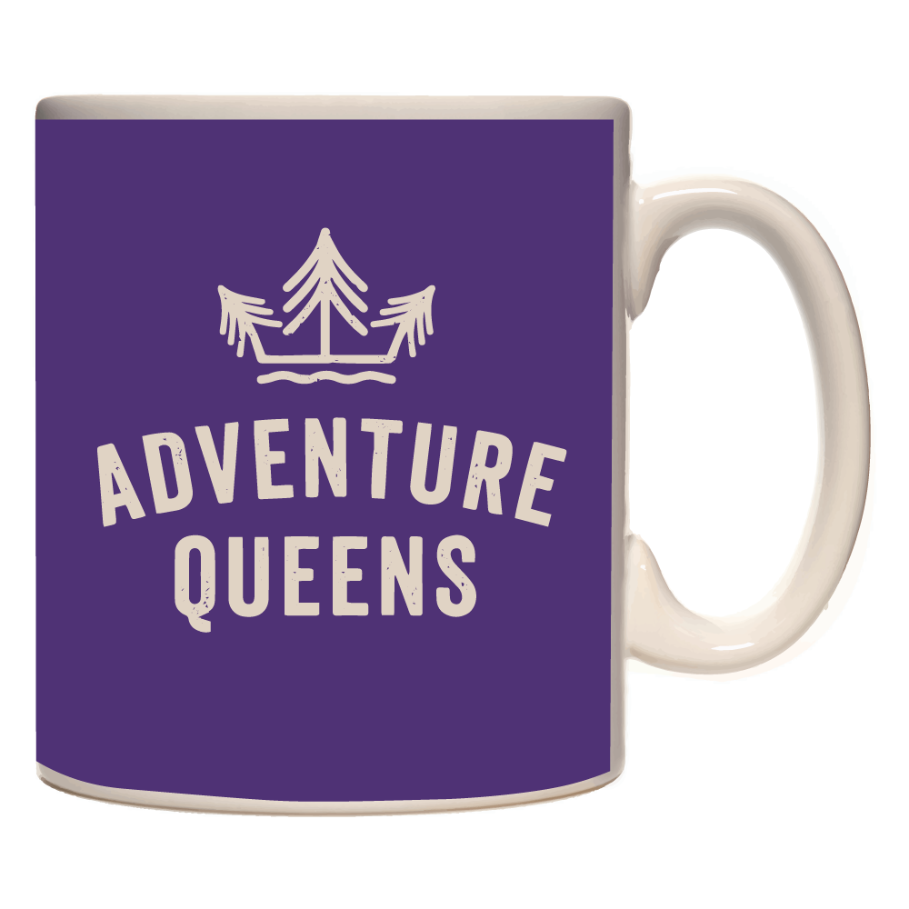 Adventure Queens Logo Mug