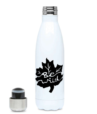 Be Wild - Plastic Free 500ml Water Bottle Pen and Ink Studios
