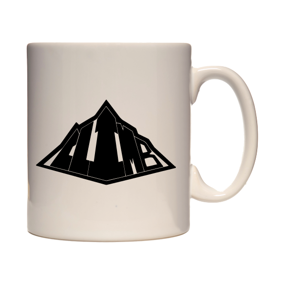 Adventure Mug - 330ml mug, hiking, cycling, surfing, walking, mountain, Mug, Pen and Ink Studios Adventure Clothing