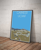 Garnedd Uchaf Welsh 3000's poster print
