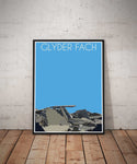 Glyder Fach Welsh 3000's poster print Pen and Ink Studios