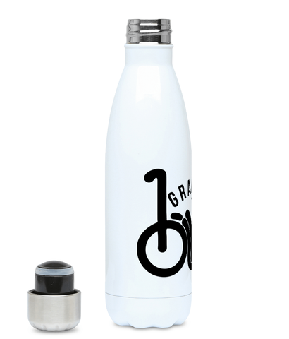 Grab Your Bike - Plastic Free 500ml Water Bottle Pen and Ink Studios