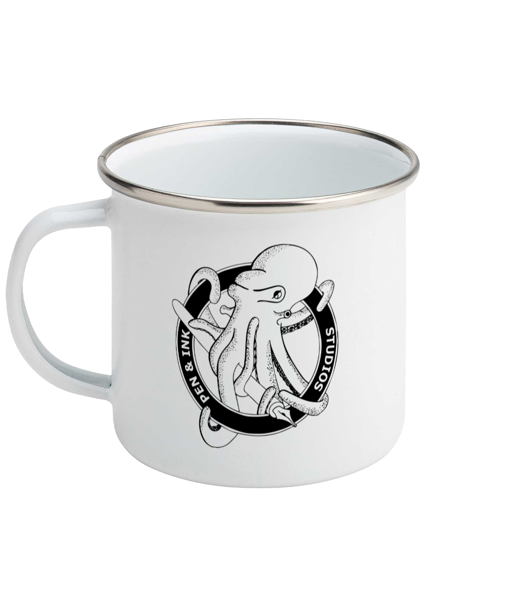 Logo - Enamel Mug Pen and Ink Studios