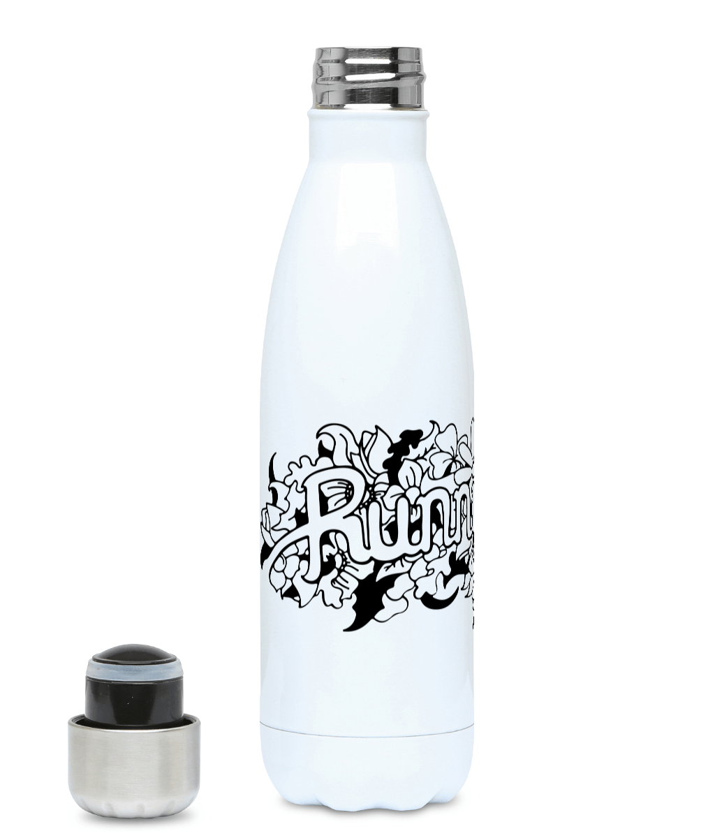 Running Wild - Plastic Free 500ml Water Bottle Pen and Ink Studios