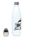 Sun Sea and Surf - Plastic Free 500ml Water Bottle Pen and Ink Studios